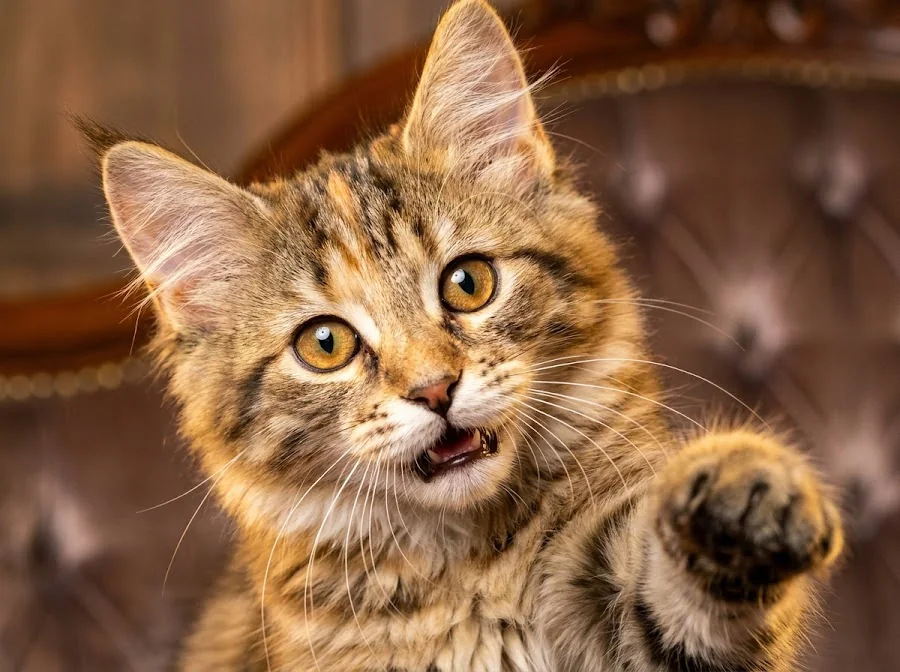 Camada de Maine Coon con pedigrí